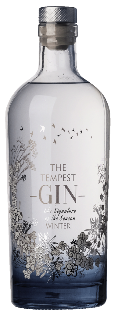 The Tempest Gin Winter bottle